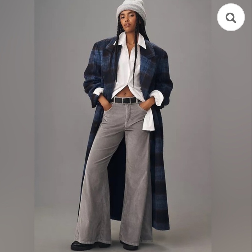 ANTHROPOLOGIE The Adi Corduroy Mid-Rise Flare Jeans by Pilcro - Picture 5 of 5